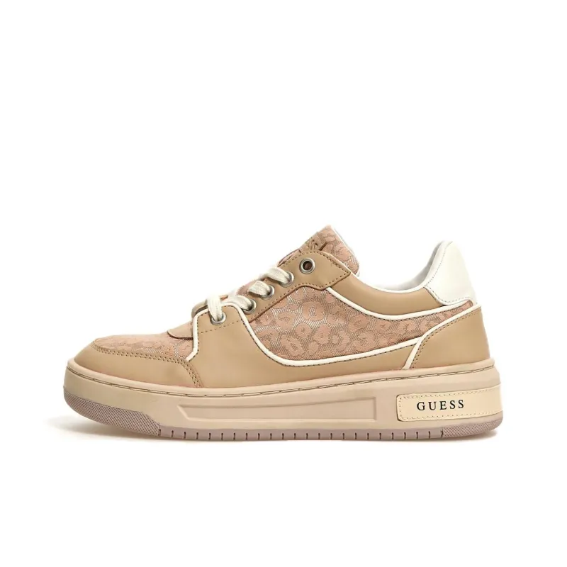 GUESS Tokyo Low Top Skateboard Shoes Women's Umber-0