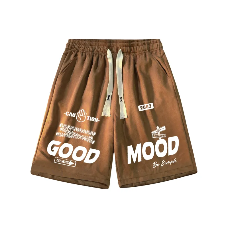 BENGEN Casual Shorts Unisex-8