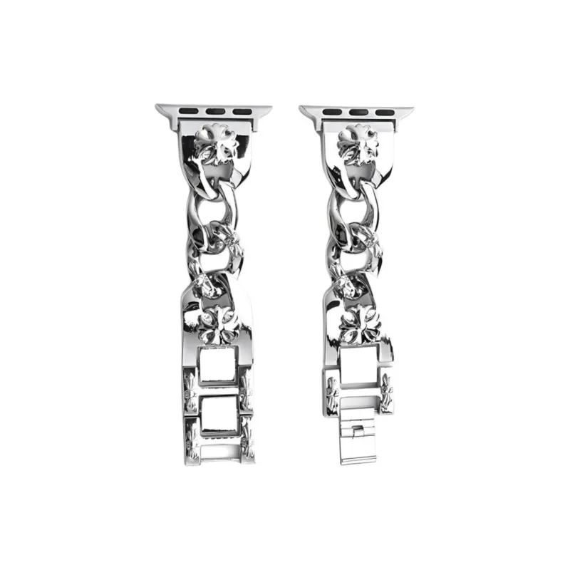 KVZUVUU Apple Compatibility Watch Band Metal-3