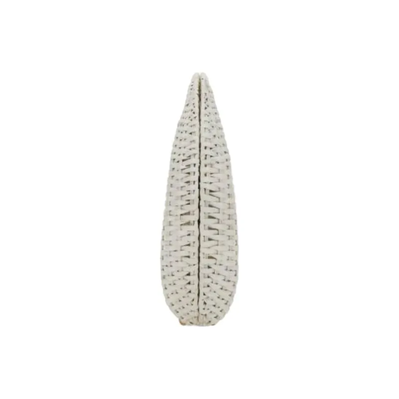 CULT GAIA Rattan Handbag Women's White-2