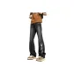 Black Gray[Bootcut Height Increasing Slimming]