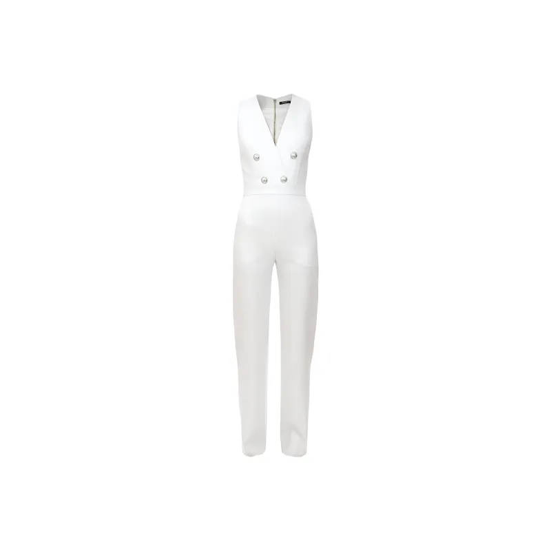 BALMAIN Jumpsuits Women's White-0