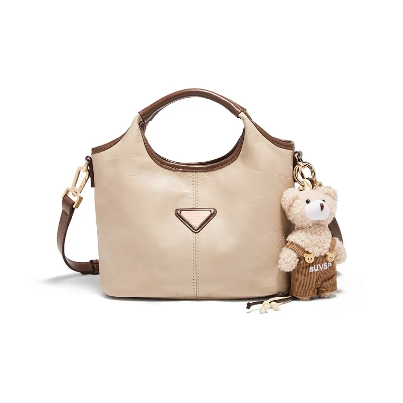 Safiya Cow Leather One Shoulder Handbag Women's Multicolor-0
