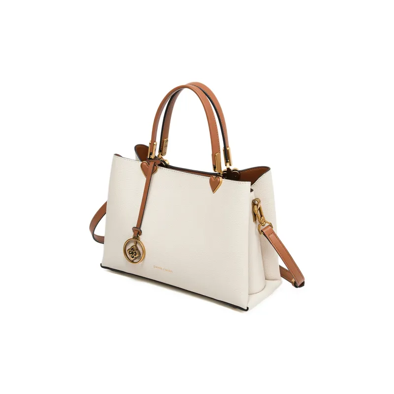 PIERRE CARDIN Split Cow Leather Shoulder Bag, Crossbody Bag, Handbag Regular Women's Multicolor-33