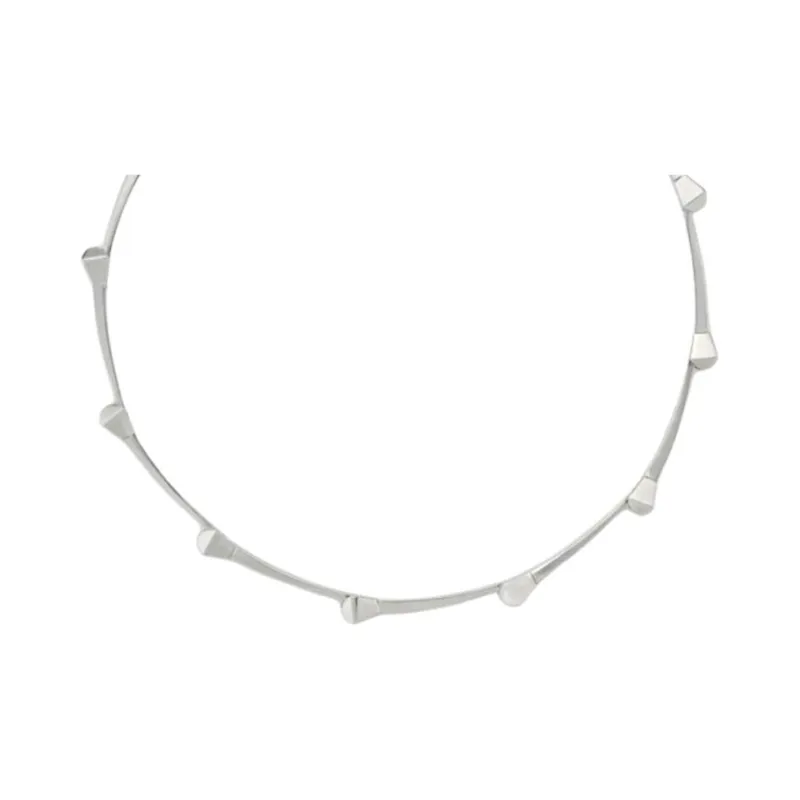 GUCCI 925 Sterling Silver Necklaces Unisex Silver-0