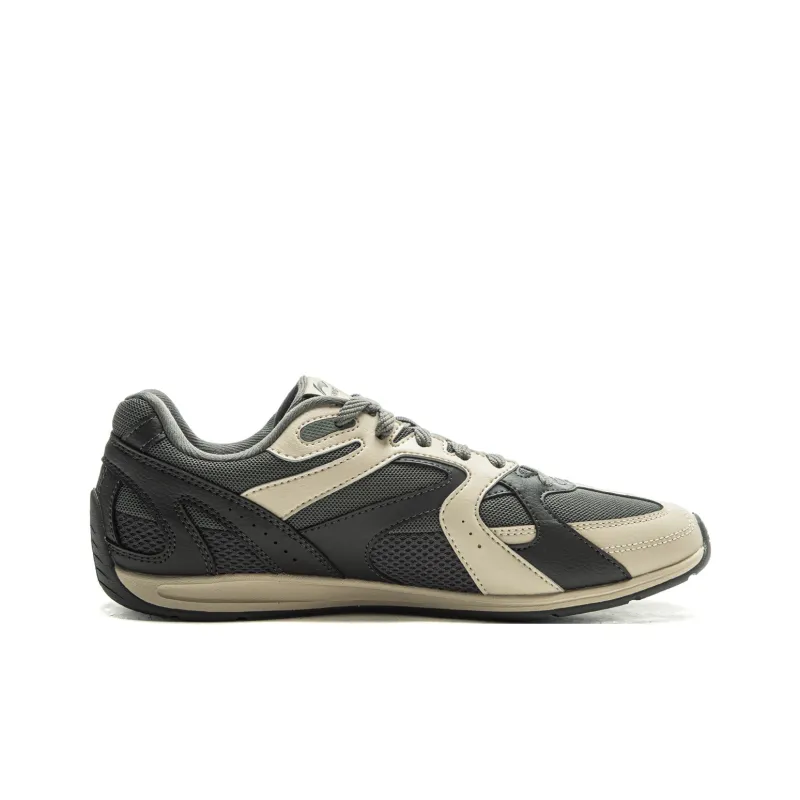 LiNing Film Retro Slip Resistant, Abrasion Resistant, Lightweight Low Top Casual Shoes Men's Gray Green-1