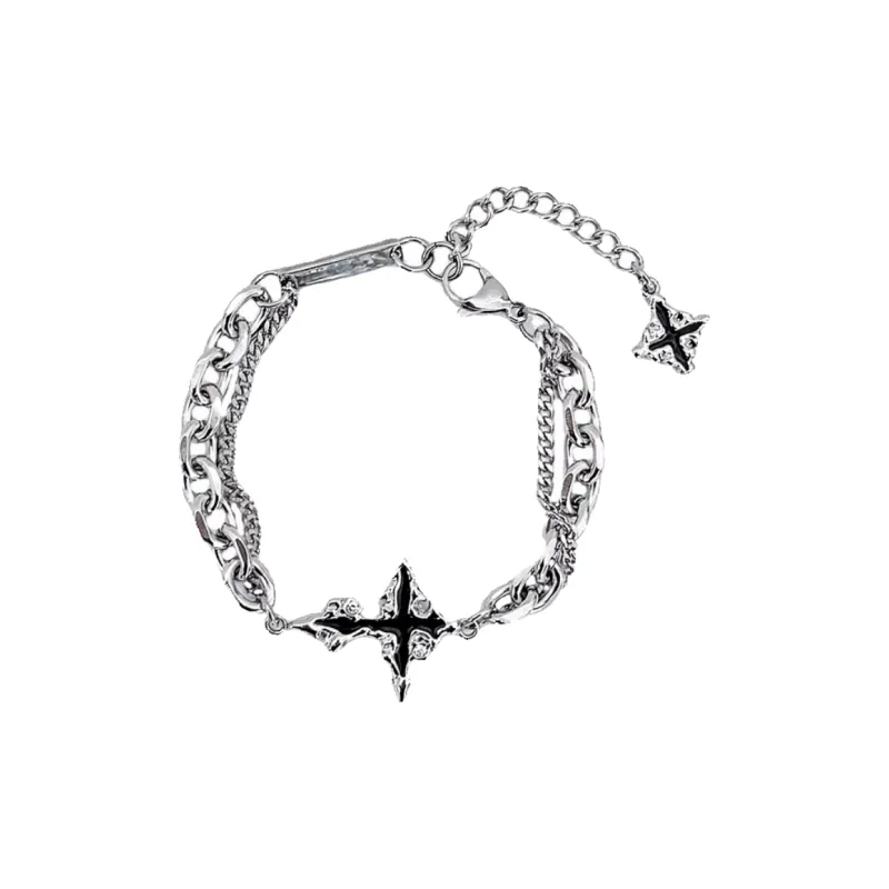 NIGHT RIDER DRIGINAL Titanium Steel Bracelets Men's-0