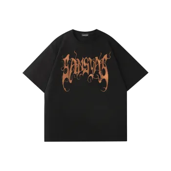SANSYAS T-Shirts Unisex Black