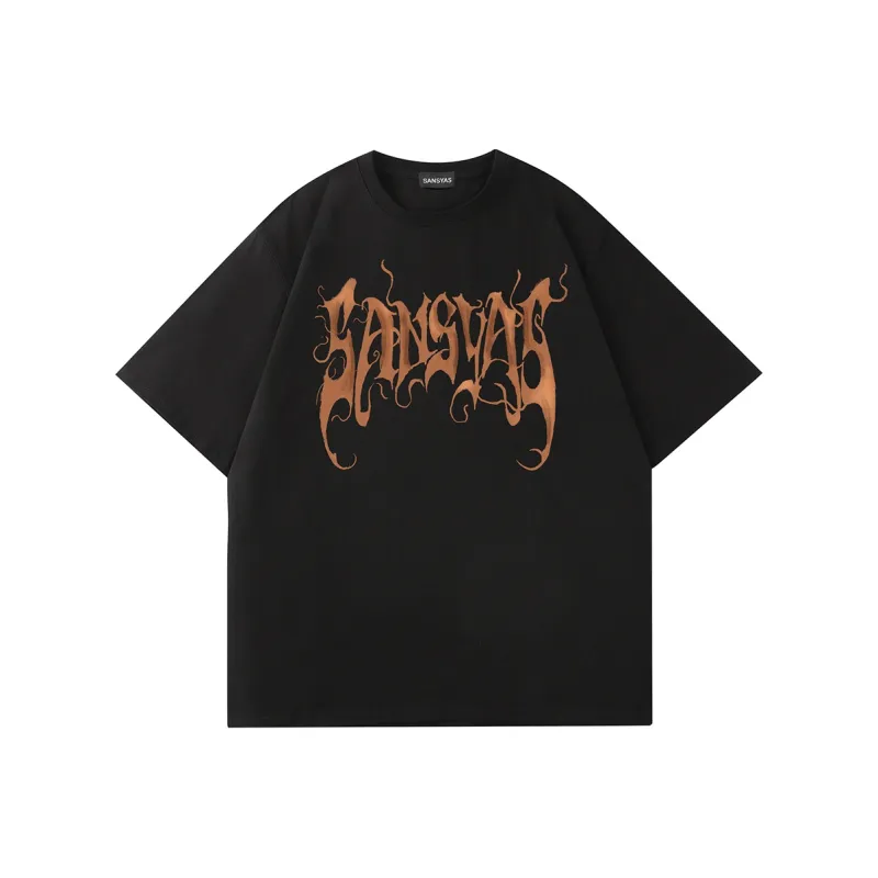 SANSYAS T-Shirts Unisex Black-0