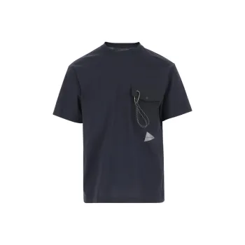 And Wander T Shirts Men Blue