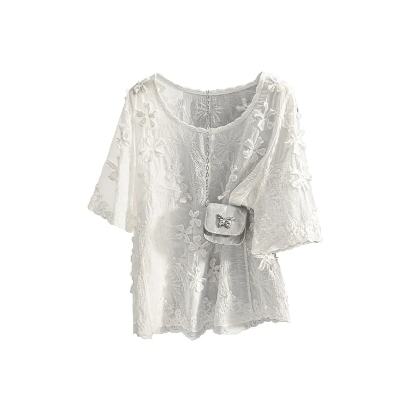 TOUCH T Shirts Women's White-0