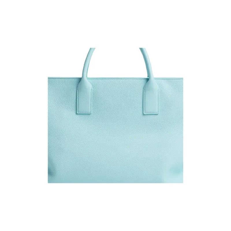 Bottega Veneta Calfskin Briefcase, Shoulder Bag, Crossbody Bag, Handbag Men's Light Blue-3