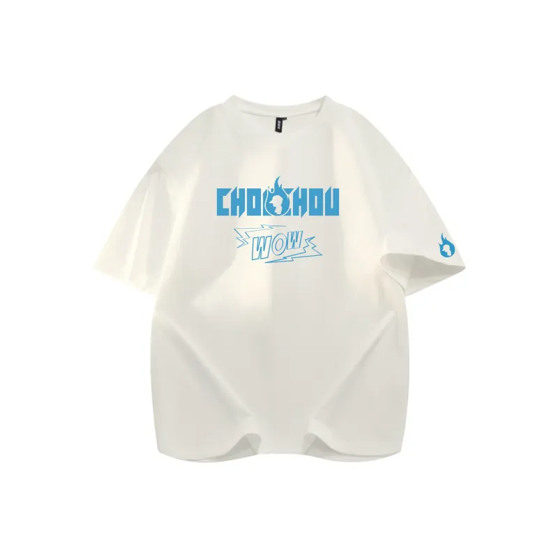 CHOUCHOUS Drop Shoulder Sleeve T Shirt Women's-10
