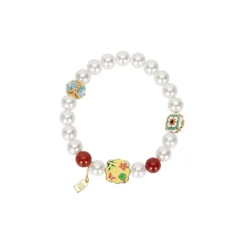 The British Museum Shell Pearl Bracelets Women's