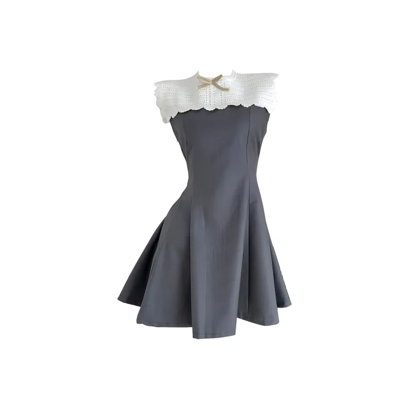 KKX Sleeveless Dresses Women's Gray-0