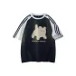 Navy Blue & Heather Gray