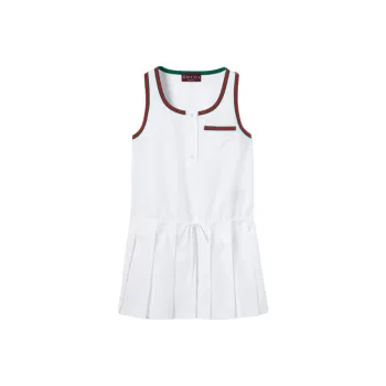GUCCI Sleeveless Dress Women's White