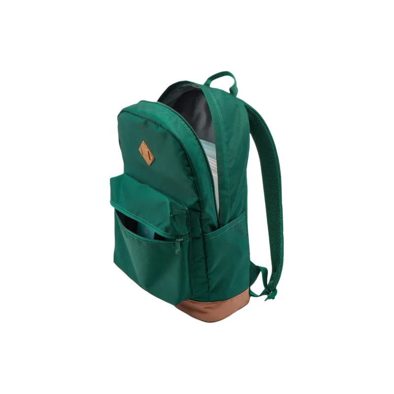 LiNing Sports Life Collection Polyester Backpack Unisex Tropical Green & Tea Brown-6