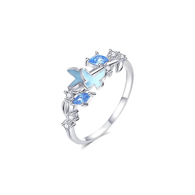 KUMET Sterling Silver Rings Unisex-10