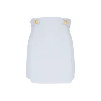 BALMAIN Casual Short Skirts Women's Blue