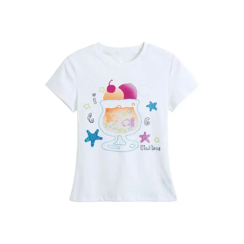 ABCMININ Regular T Shirt Women's-0