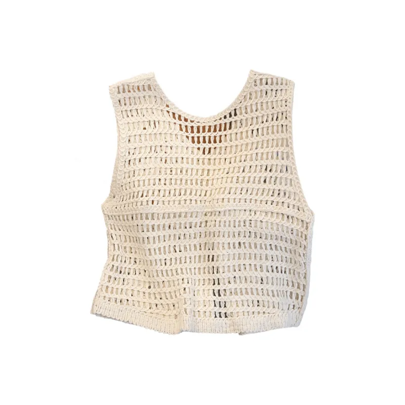 Cypress House Vests Women's Apricot-1