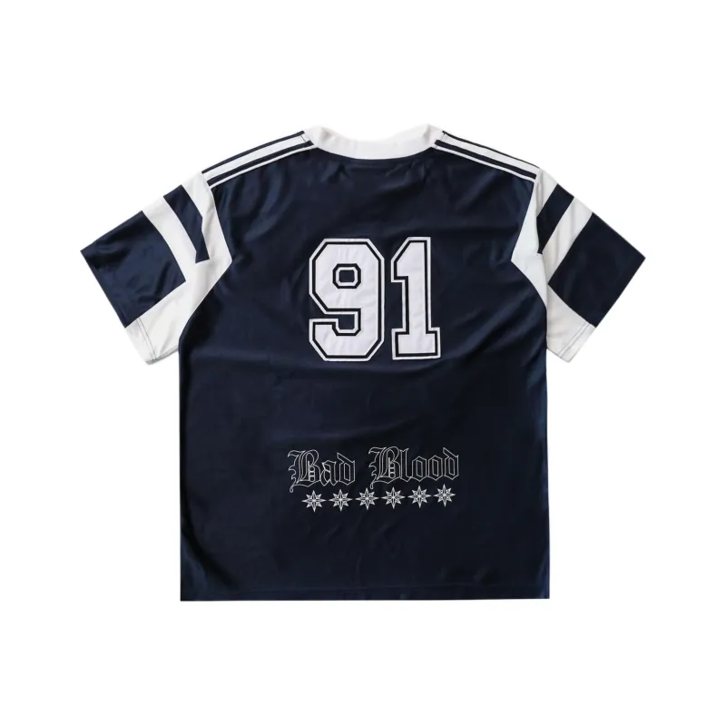 Badblood T Shirts Women's Marine Blue-0