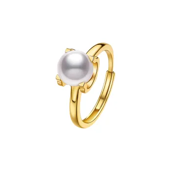 ME LUXE Pearl Rings Women's