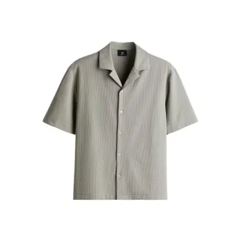 H&M Shirts Men Sage Green