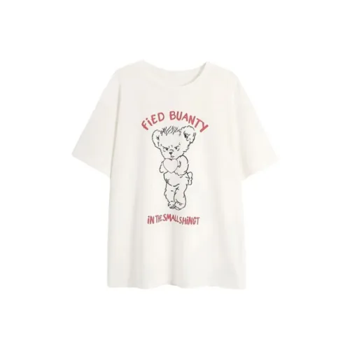 DANCANG Loose Fit Casual Plus Size Short Sleeved T Shirts Women's