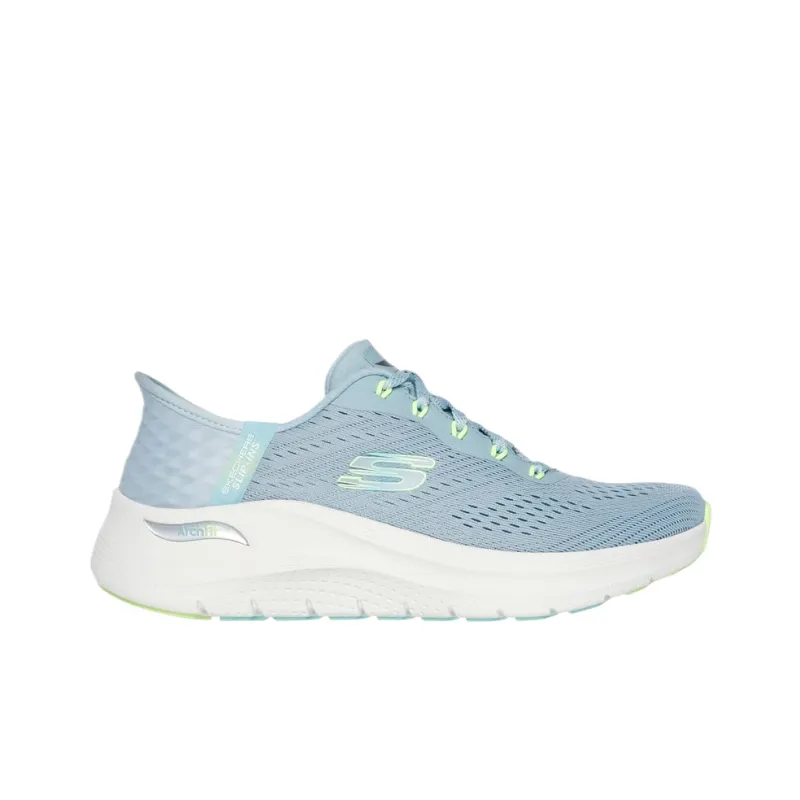Skechers ARCH FIT 2.0 Low Top Casual Shoes Women's Blue-1