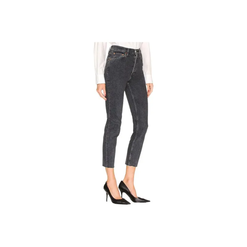 REDONE Jeans Women's Charcoal Gray-2