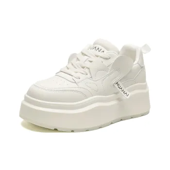 HUANAI Low Top Skateboard Shoes Women's White