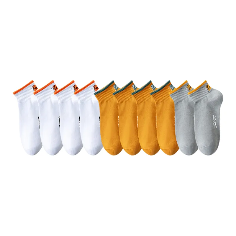 Cotton Gene No Show Socks Men's-10