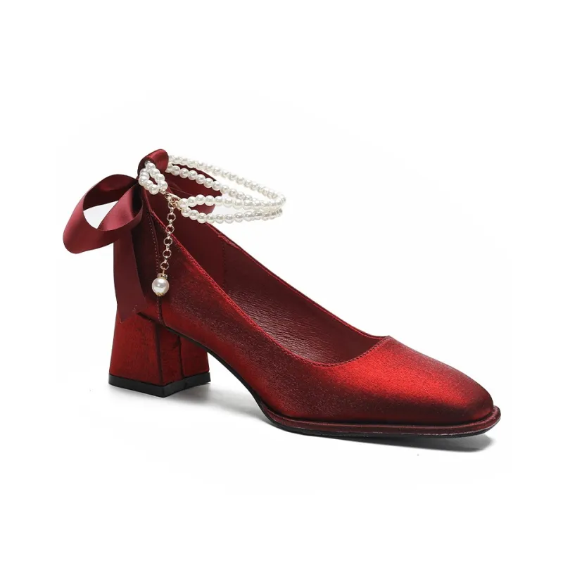 KATHRYN WILSON Chunky Heel High Heels 5cm Women's-6
