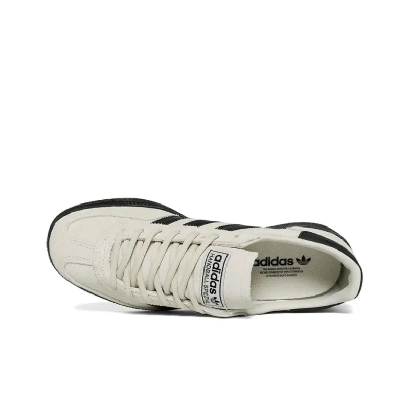 Adidas Originals HANDBALL SPEZIAL Skateboard Shoes Unisex Low Top White Black-2