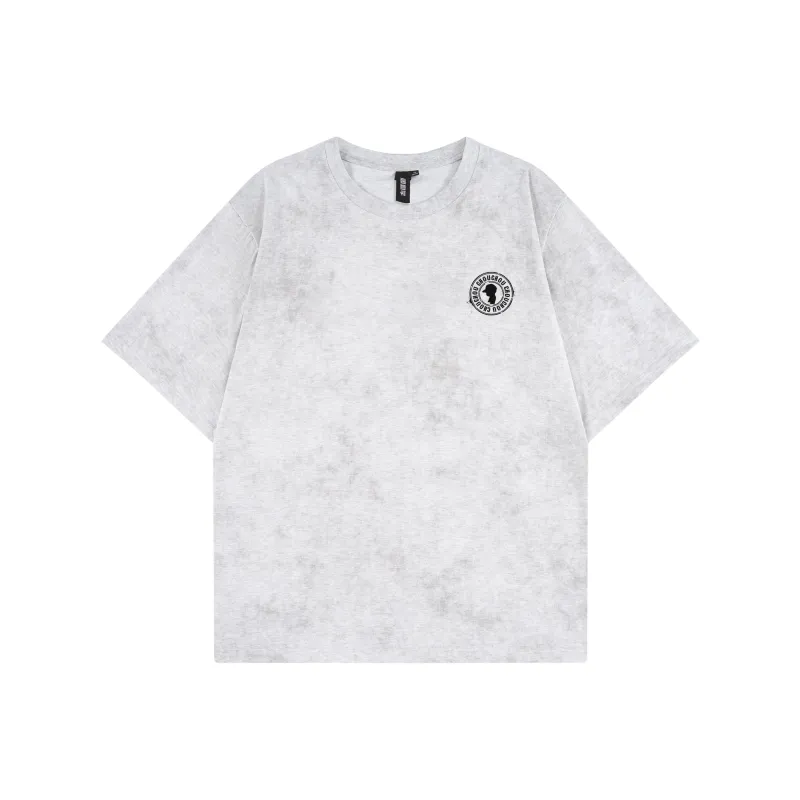 CHOUCHOUS Drop Shoulder Sleeve T Shirt Women's-5