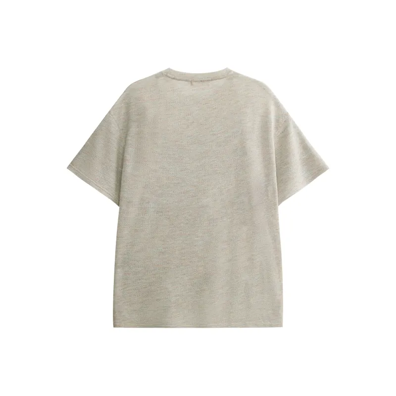UNIFREE Drop Shoulder Sleeve T Shirt Women's-1