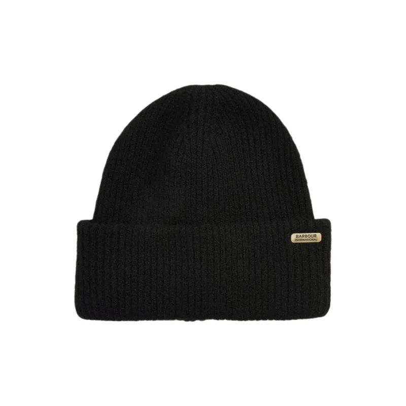 BARBOUR Metal Beanies Women's Black-0