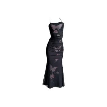 GUOZHEN Slip Dresses Women's