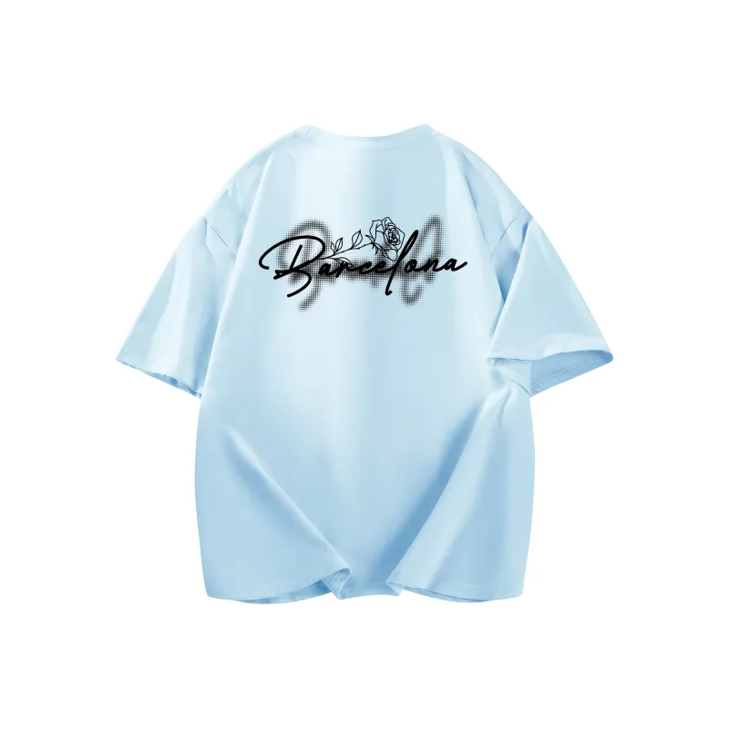 FCB ARCELONA T Shirts Unisex-11