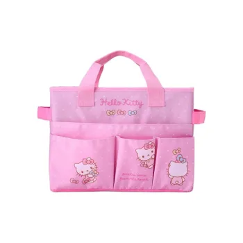 Sanrio Hello Kitty Canvas Bag Travel Storage Bag Women's Pink
