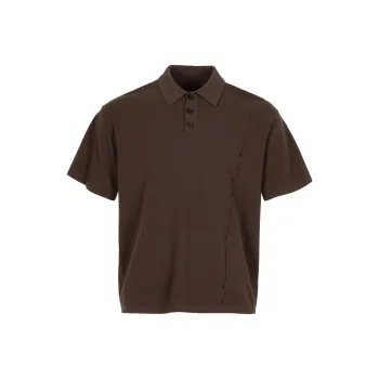 ORANGE DRAGON 2025 Summer Polo Shirt Unisex Dark Brown