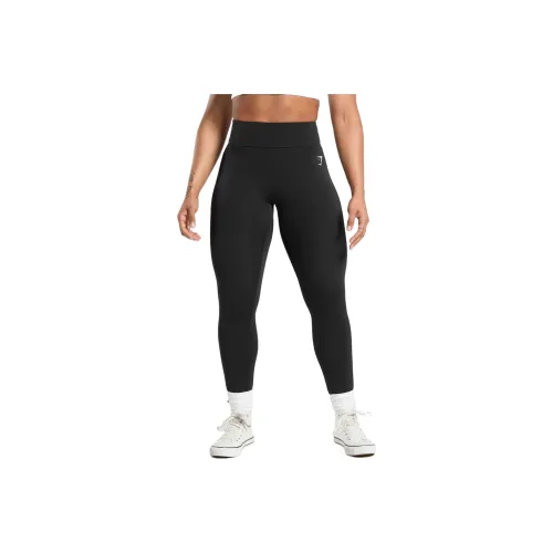 GYMSHARK Sports Pants Women's Black