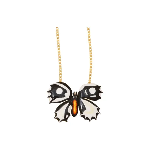 Kenneth Jay Lane Butterfly Chain Necklace
