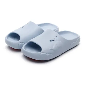XGGC Slip Resistant Slippers Summer Indoor Home Bathroom Slip Resistant Platform Impact Resistant Slippers Shoes