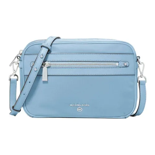 MICHAEL KORS Jet Set Charm Artificial Leather Shoulder Bag Medium Size Women's Light Blue