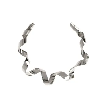 DRIES VAN NOTEN Brass Necklaces Women's Silver