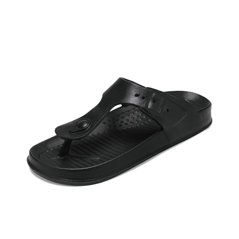 CariteSport EVA Quiet Odor Resistant Abrasion Resistant Slip Resistant Flip Flops Men's-1