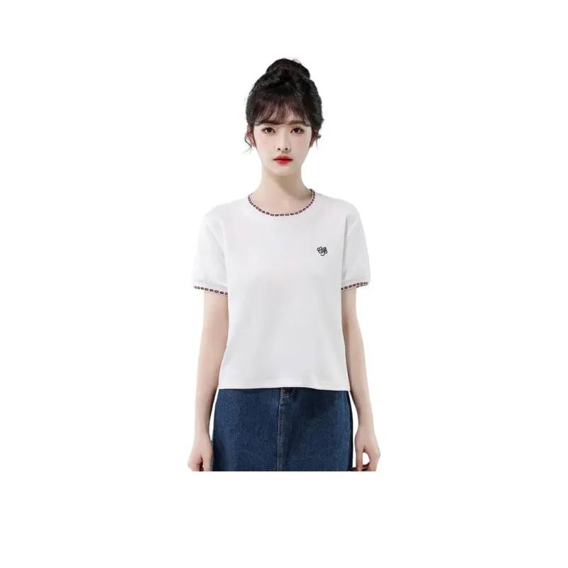 Flowers In Water Regular T Shirt Women's-3